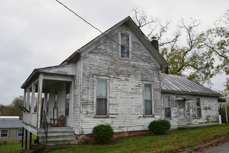 Property exterior before renovation
