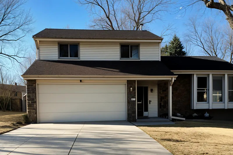Property exterior in poor weather